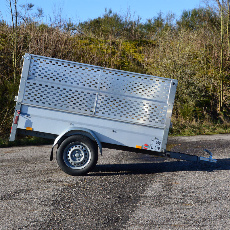 Havetrailer 500 kg til udlejning fra Vojens trailerudlejning