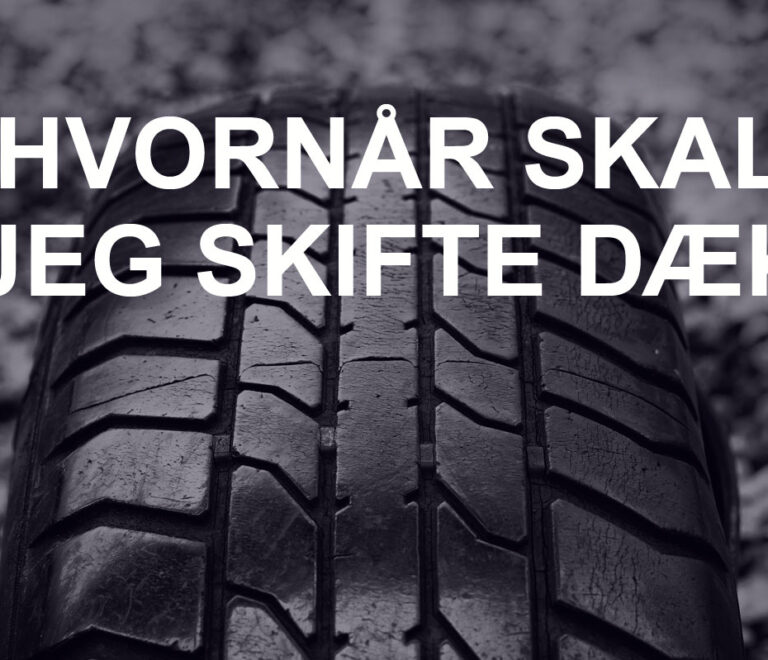 HVORFOR SKAL MAN SKIFTE TIL VINTERDÆK ?